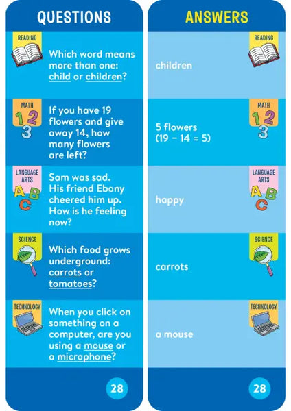 Brain Quest Smart Cards - 1st Grade