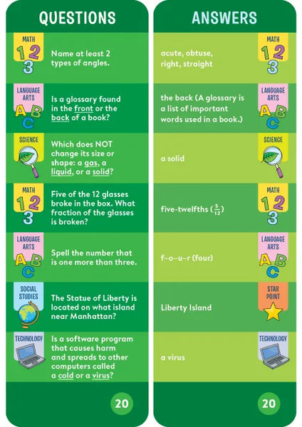 Brain Quest Smart Cards - 3rd Grade