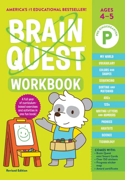 Brain Quest Workbook - Pre-Kindergarten