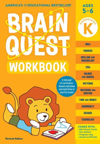 Brain Quest Workbook - Kindergarten