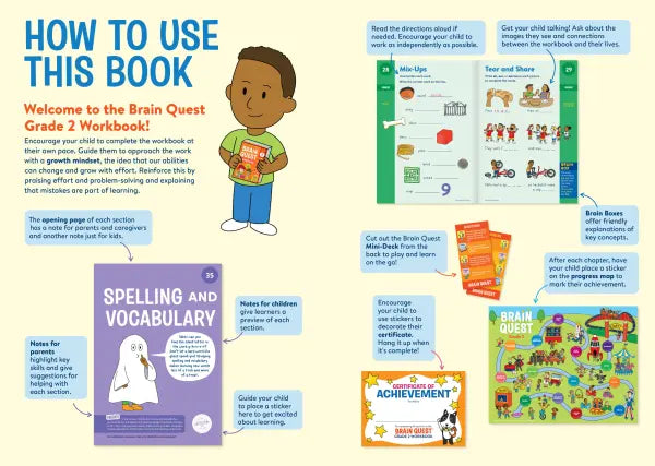 Brain Quest Workbook - Grade 2