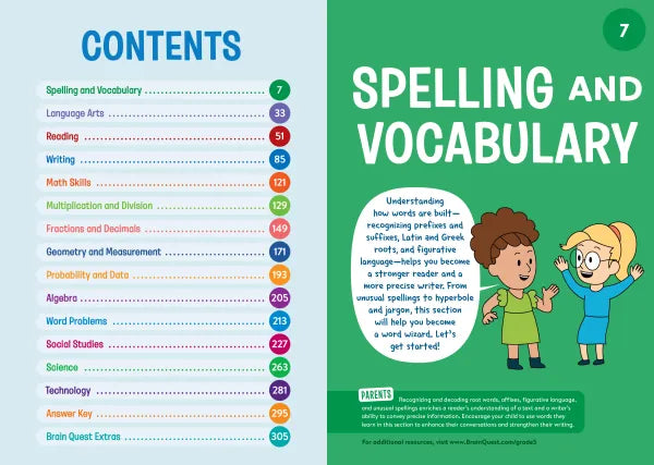 Brain Quest Workbook - Grade 5