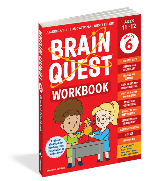 Brain Quest Workbook - Grade 6