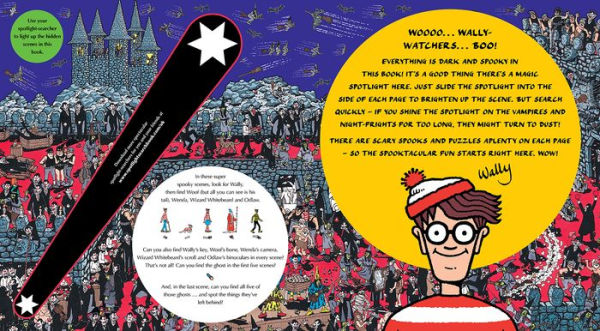 Where's Waldo Spooky Spotlight Search Book