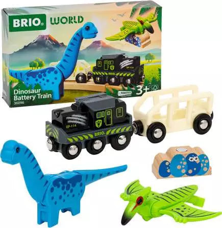 BRIO Dinosaur Battery Train