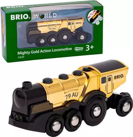 BRIO Mighty Gold Action Locomotive