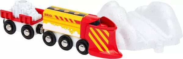 BRIO Snow Plow Train