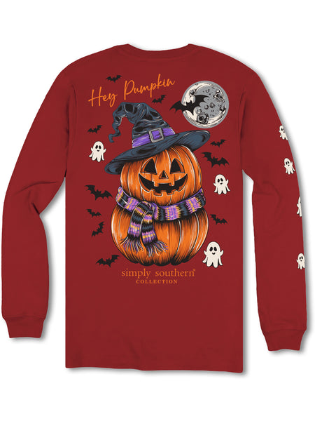 Pumpkin LS Tee