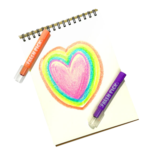 Fresh Pick Neon Scented Gel Crayons
