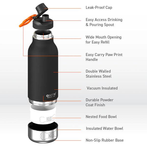 Pastel Orange Buddy Bottle