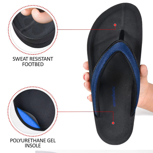 Enhalus Thong Sandal - Navy Blue