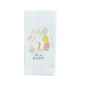 Bunny w/Egg Patch Towel