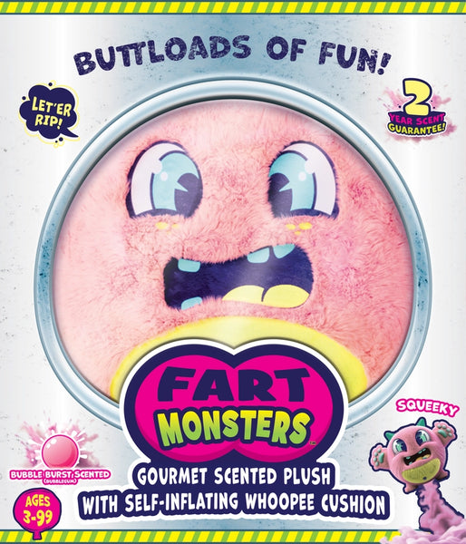 Squeeky Fart Monster - Bubble Gum