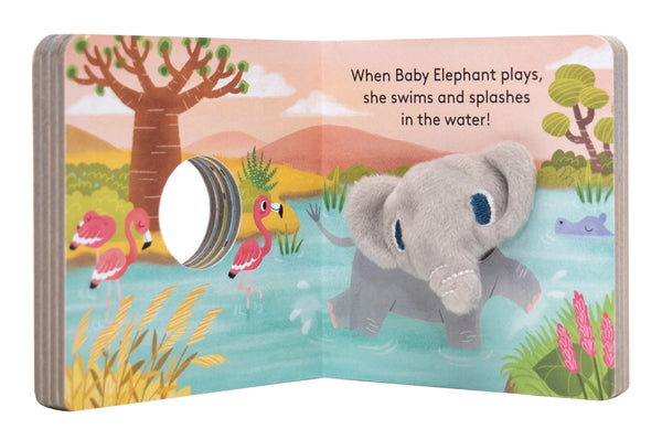Baby Elephant Finger Puppet Book