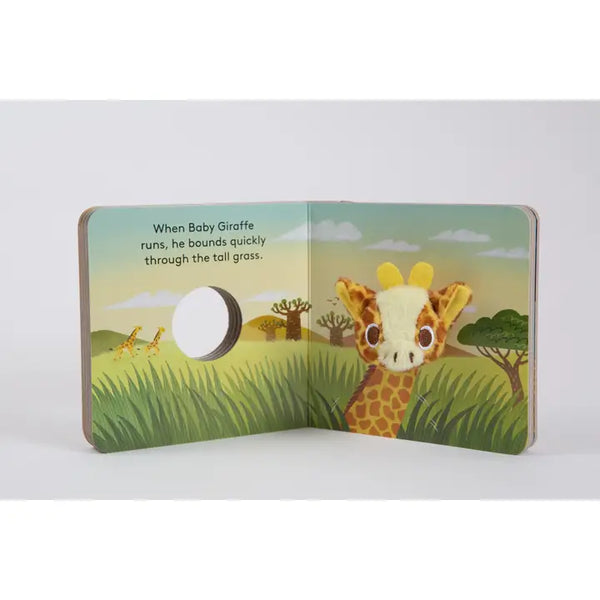 Baby Giraffe Finger Puppet Book