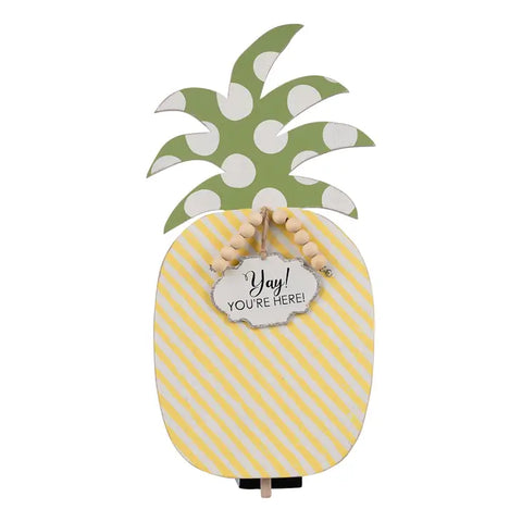 Yay You're Here Pineapple Topper