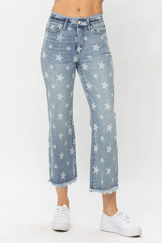 Cropped Star JB Jeans CLOSEOUT