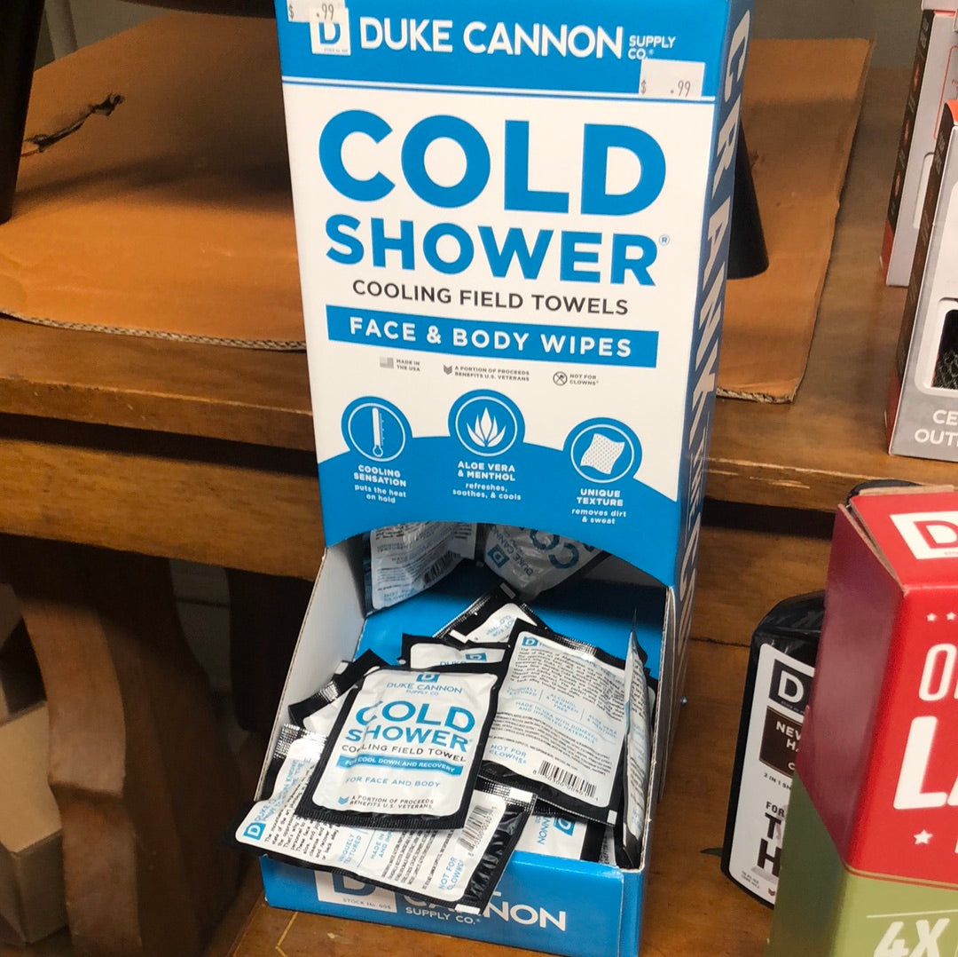 Duke Cannon Face & Body Wipes Single