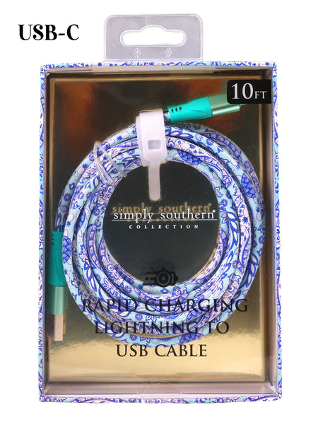 10 Ft Rapid Charging Cable - USB-C