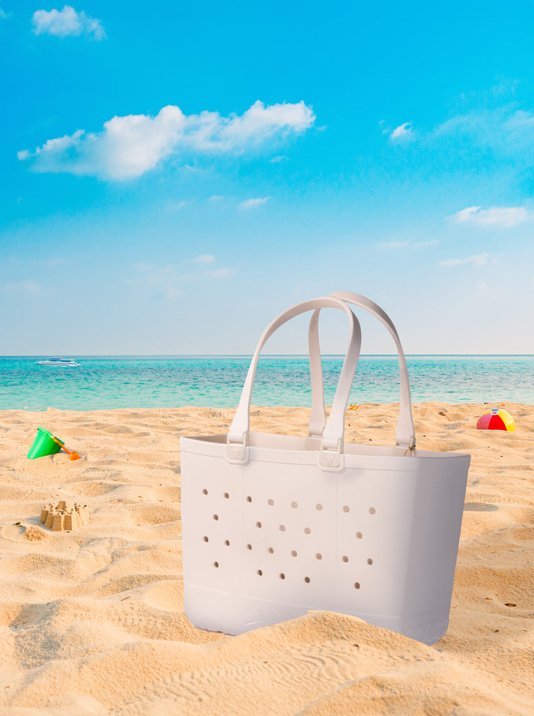 0125 Simplytote Simply Southern Large Beach Tote Shell Simply