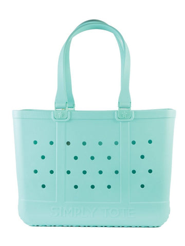 Seafoam Simply Southern Simply Tote