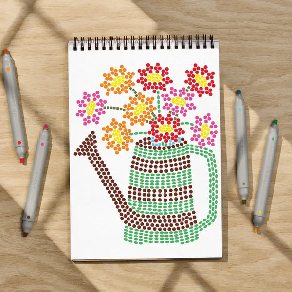 Lifelines Stamp-by-Shape - Secret Garden