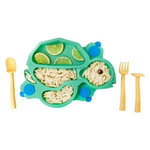 Baby Turtle Suction Plate  Set