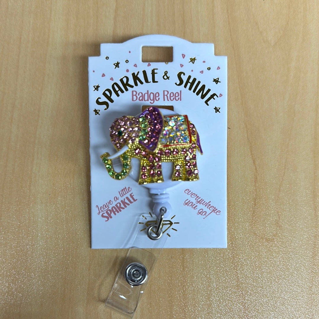 Elephant Badge Reel