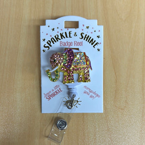 Elephant Badge Reel