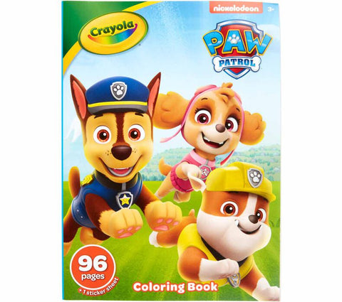 Crayola Paw Patrol Coloring Book