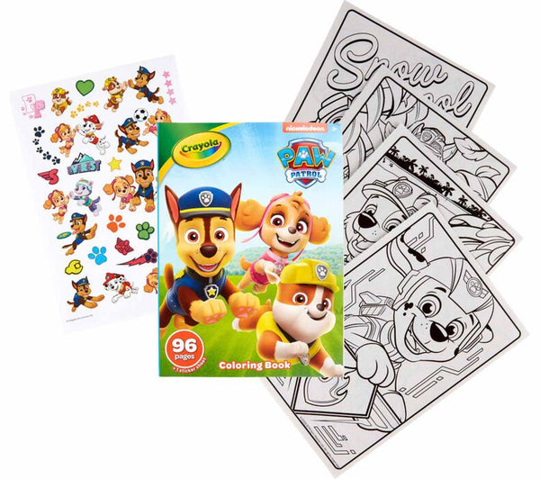 Crayola Paw Patrol Coloring Book