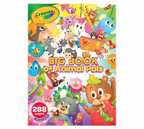Crayola Big Book of Animal Pals Coloring Book