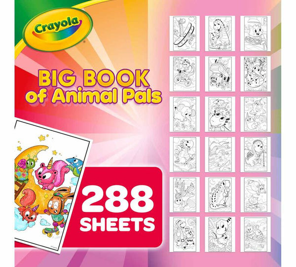 Crayola Big Book of Animal Pals Coloring Book