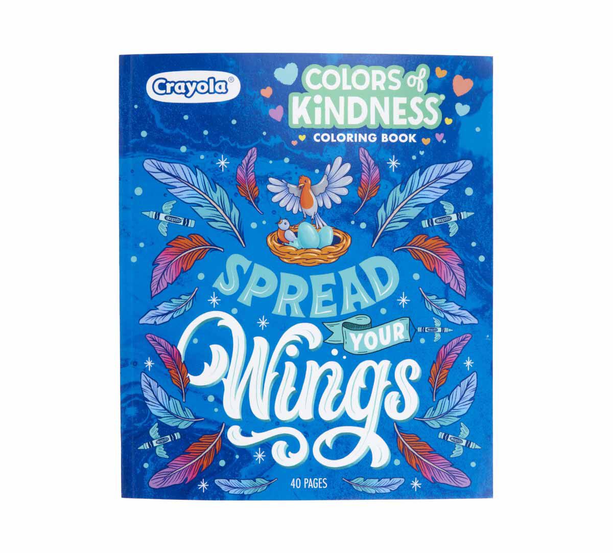 Crayola Colors of Kindness Adult Coloring Book