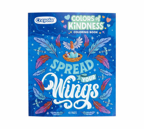 Crayola Colors of Kindness Adult Coloring Book