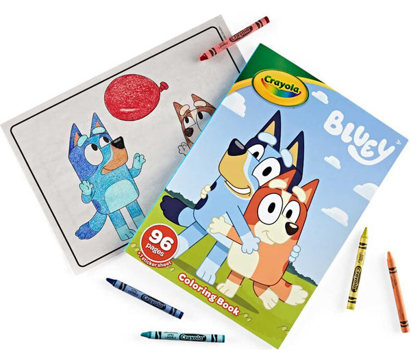 Crayola Bluey Coloring Book