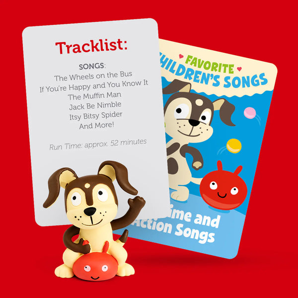 Tonies Red Starter Set w/Playtime Songs