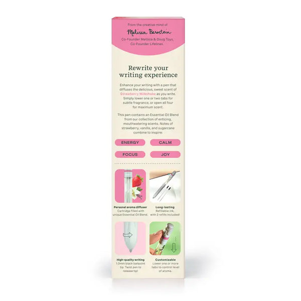Lifelines Pen Diffuser Set - Strawberry Milkshake