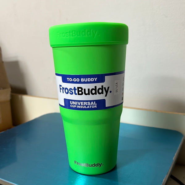 Frost Buddy, To-Go Universal Cup Insulator - Neon Green