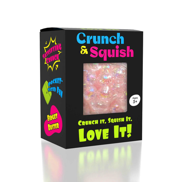 Crunch & Squish Crunchy Squishy Stress Ball Fidget Toy - Assorted