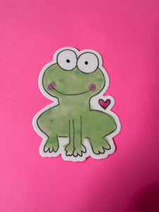 Frog Sticker