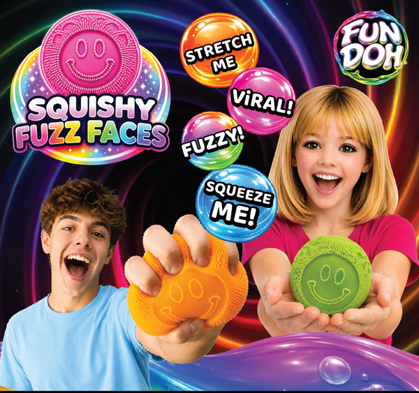 Fun Doh Fuzzy Face Squishy