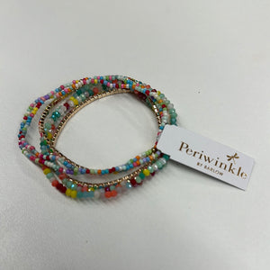 6 Strands Multi Pastel Bracelet