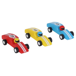 Wooden Pull Back Race Cars