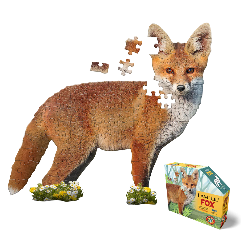 I Am Lil' Fox Shaped Puzzle