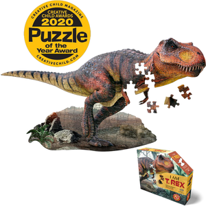 I Am T. Rex Shaped Puzzle