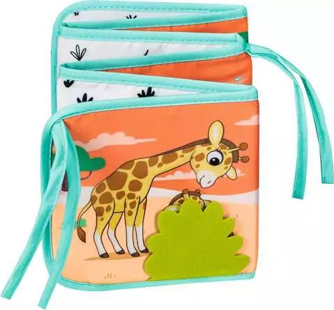 Tummy Time Book: Wild Animals