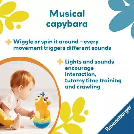 Push & Listen Roly Poly: Capybara