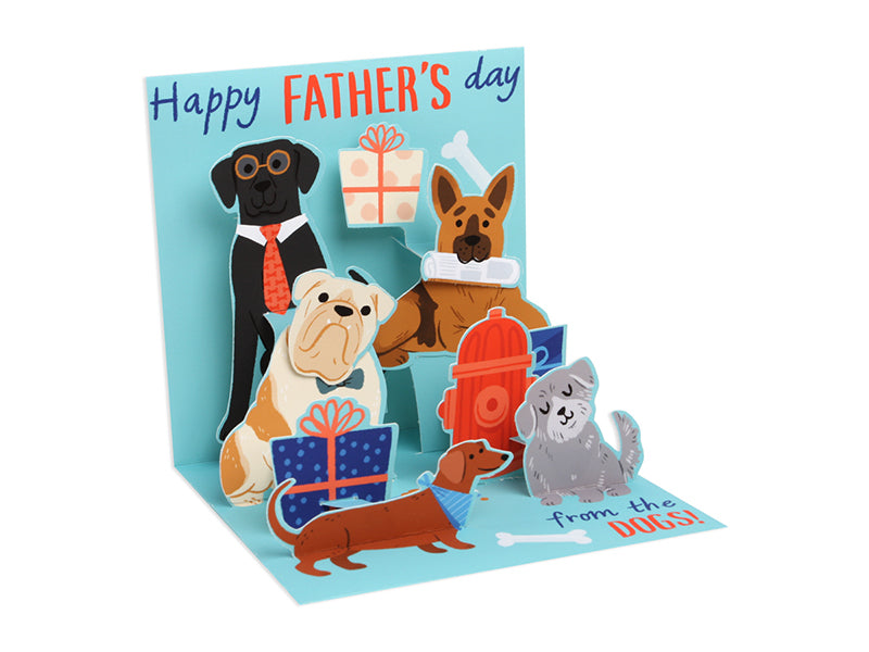 From the Dogs Pop Up Card