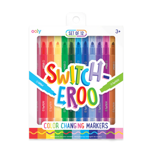 Switch-eroo! Color-Changing Markers (Set of 12)